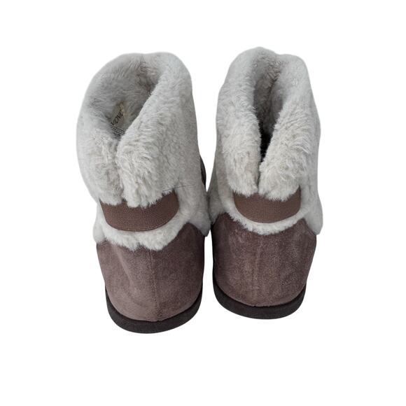 Vionic Divine Maizie Supportive Slipper Boot Womens‎ US 8 Brown Rubber Sole - Picture 4 of 14